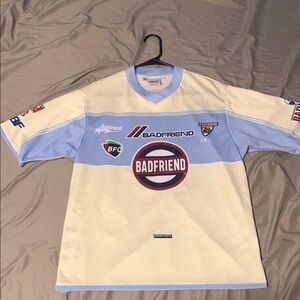 Badfriend Blue and beige T.B.E Jersey